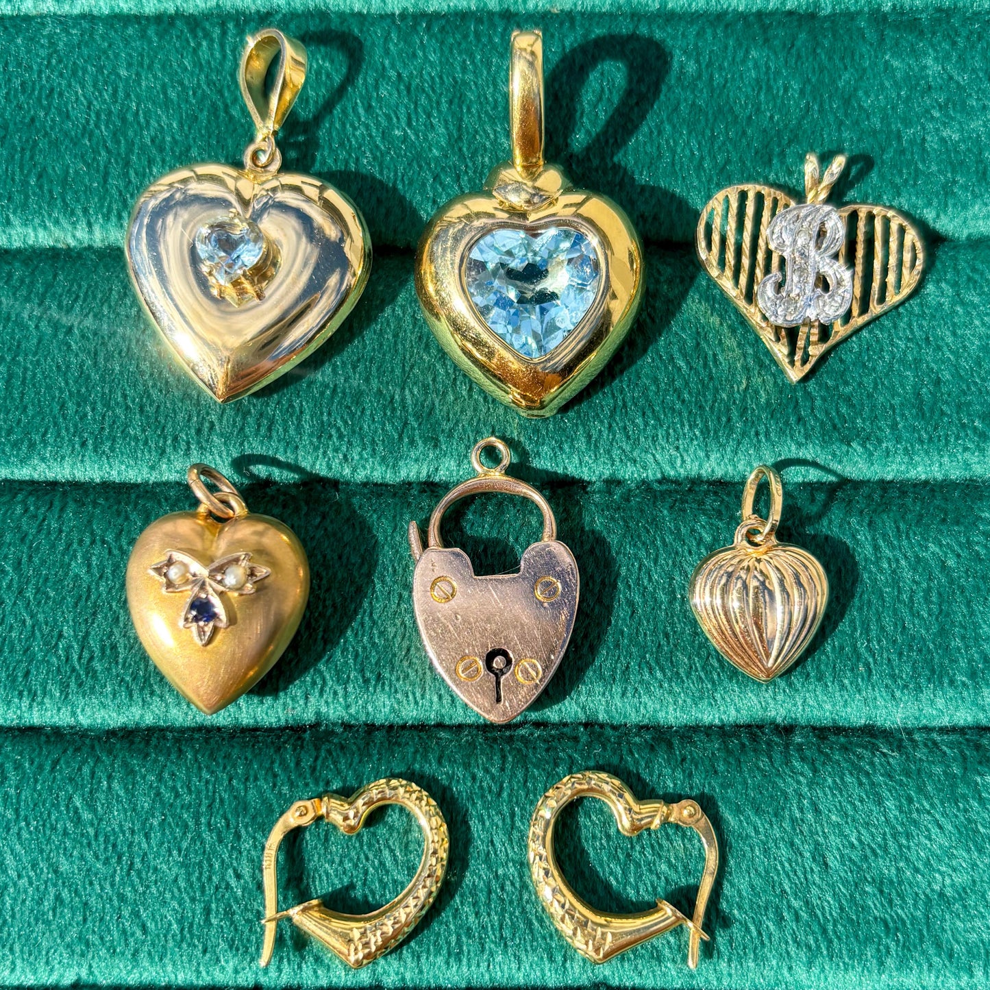 Vintage medium working 9CT Padlock