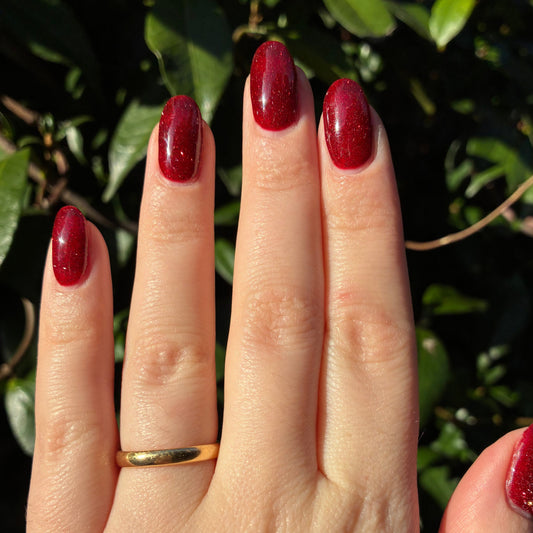 Vintage SOLID 18K stacking band