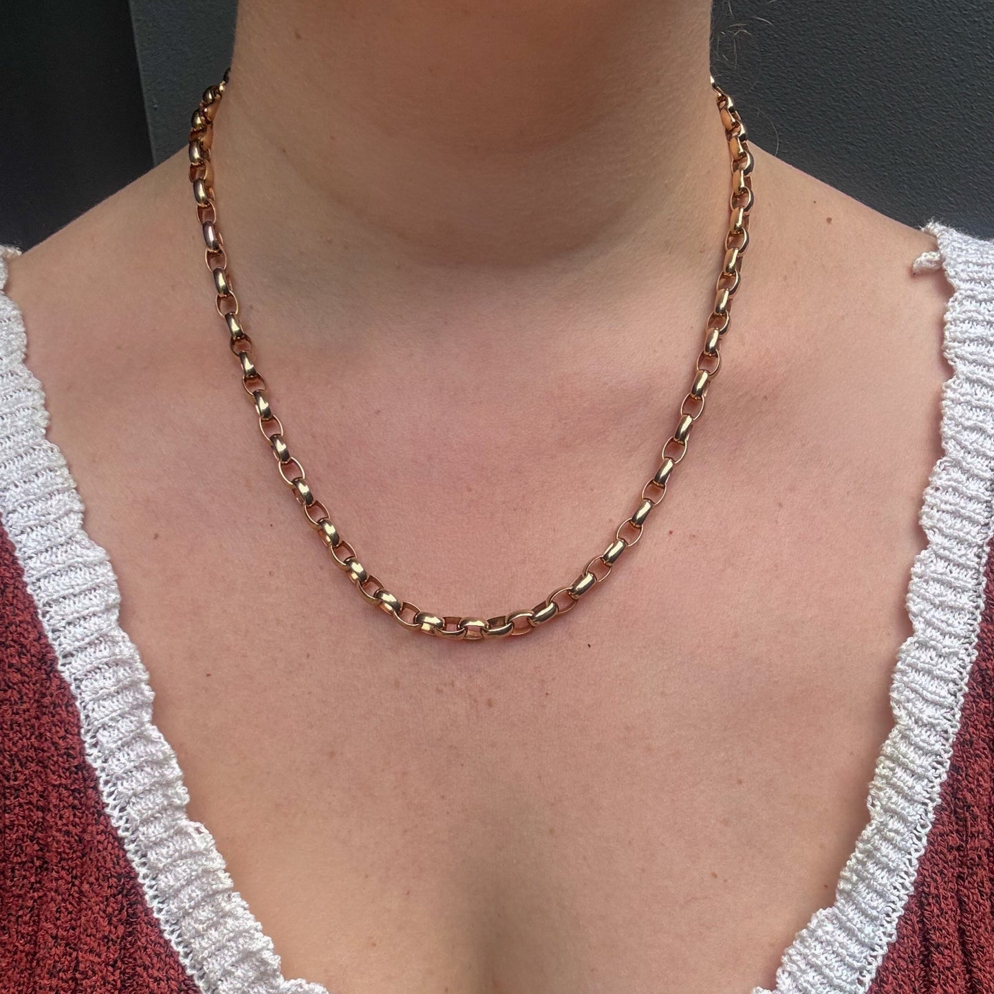 9CT yellow solid gold oval link albert chain with XL natural Diamond heart Padlock.