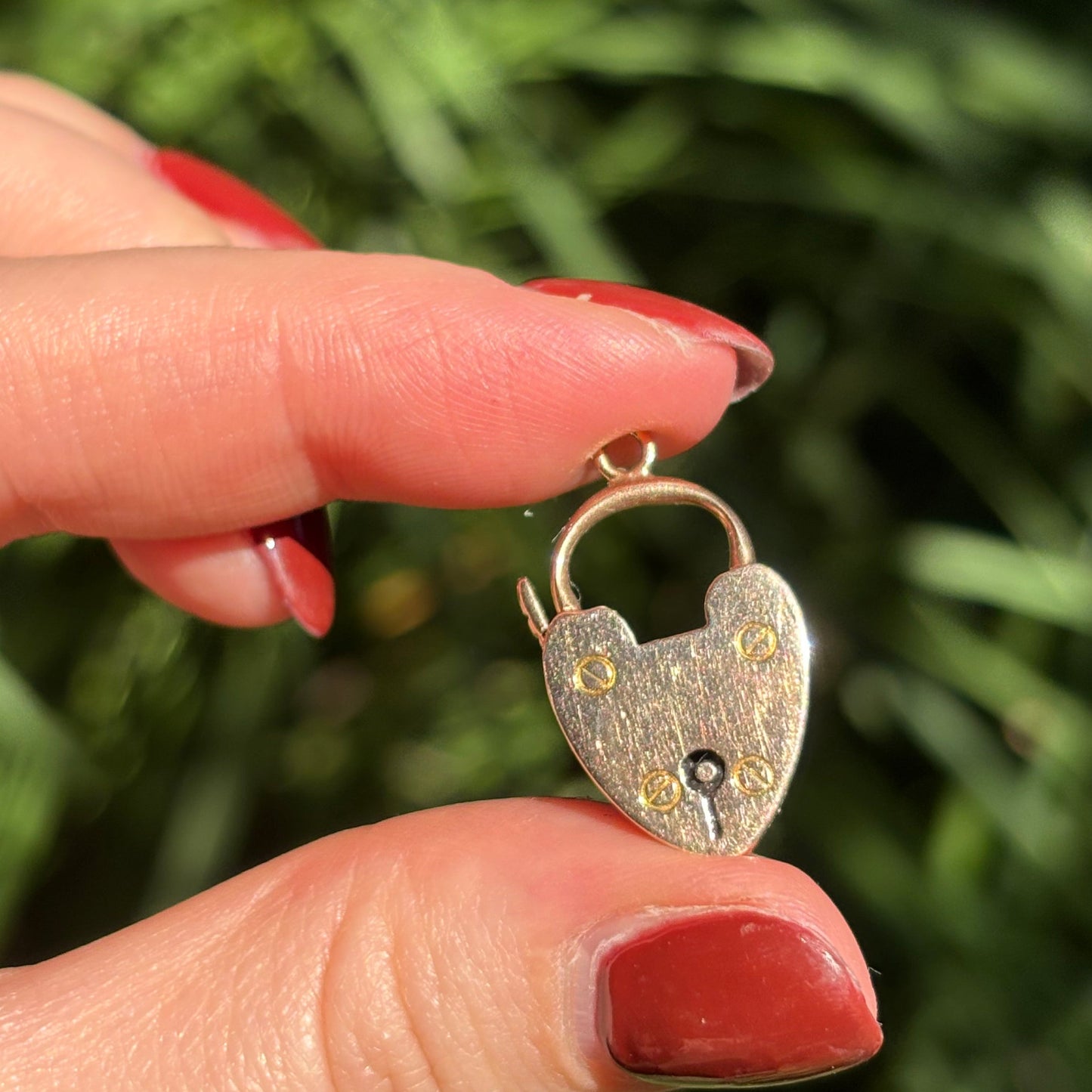 Vintage medium working 9CT Padlock