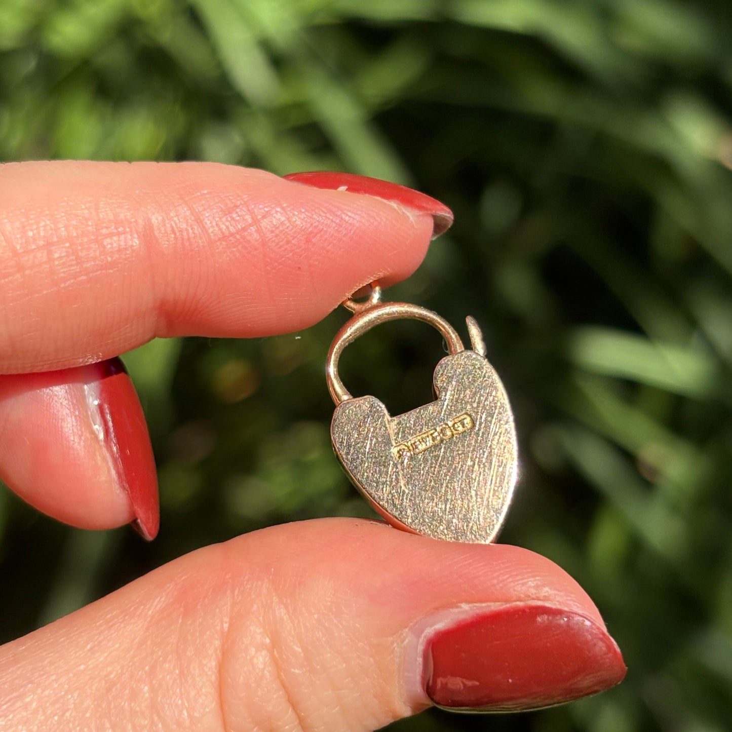Vintage medium working 9CT Padlock